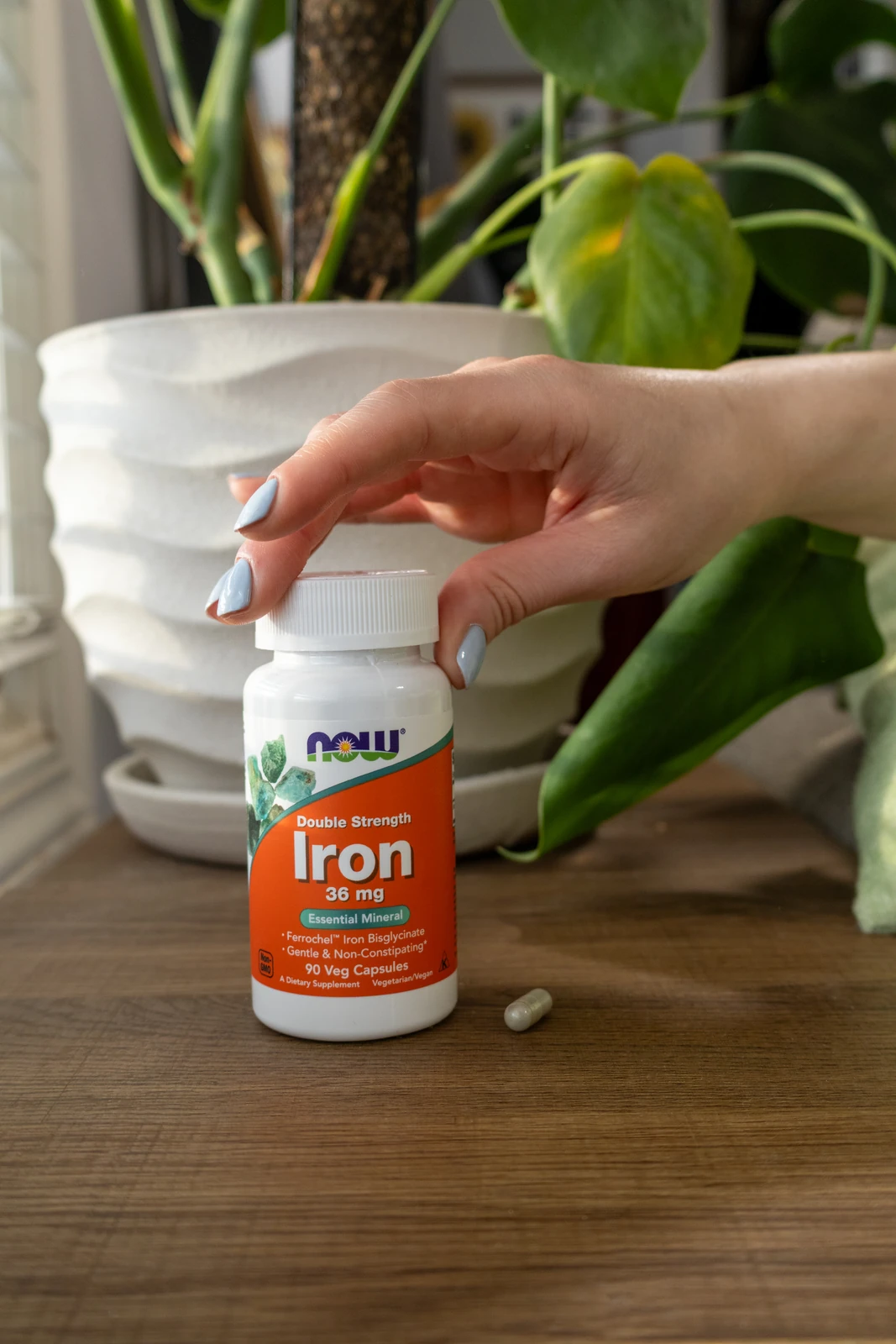 NOW supplement bottle product photography by Lindsey Dalton