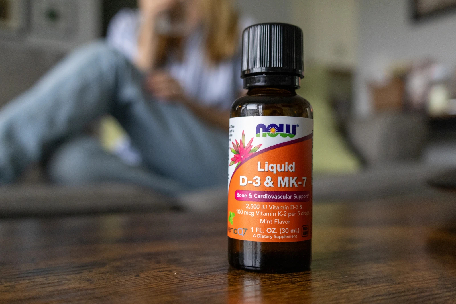 NOW supplement bottle product photography by Lindsey Dalton