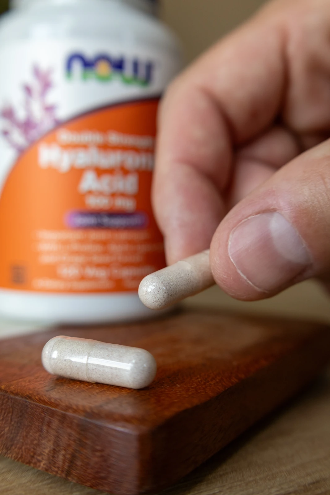 NOW supplement bottle product photography by Lindsey Dalton